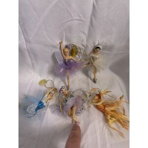 Vintage Ashton Drake Heirloom Ve Le Ballet Ornaments Of Famous Ballets Set Of 5